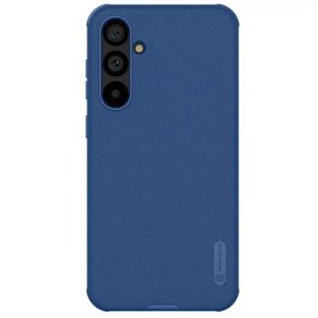 NILLKIN SUPER FROSTED PRO műanyag telefonvédő (ütésállóság, gumírozott, érdes felület) SÖTÉTKÉK Samsung Galaxy S23 FE (SM-S711) kép