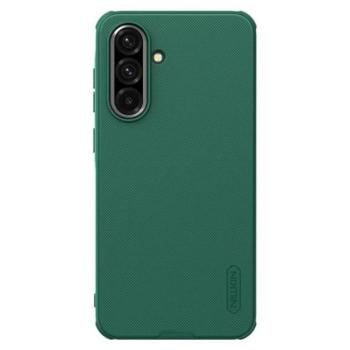 NILLKIN SUPER FROSTED PRO műanyag telefonvédő (ütésállóság, gumírozott, érdes felület) SÖTÉTZÖLD Samsung Galaxy A36 5G (SM-A366) kép