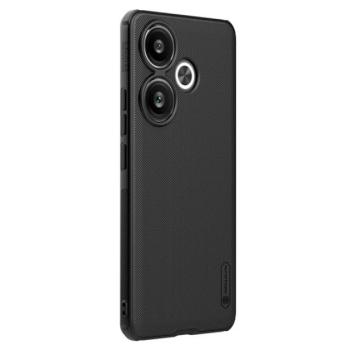 Nillkin Super Frosted Pro Poco F6 mágneses hátlap tok, fekete kép