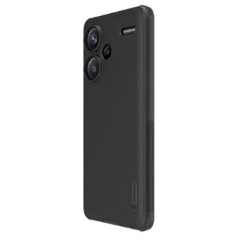 Nillkin Super Frosted Pro Xiaomi Redmi Note 13 Pro+ 5G mágneses hátlap tok, fekete kép