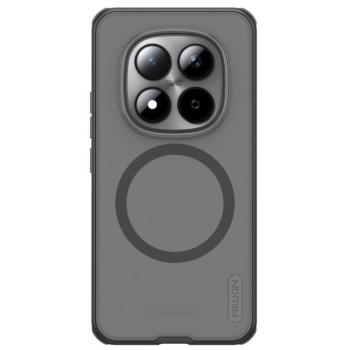Nillkin Super Frosted PRO Xiaomi Redmi Note 15 Pro Plus 5G / Poco M8 Pro mágnesses műanyag hátlap tok, átlátszó-fekete kép