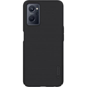 Nillkin Super Frosted Shield megerősített tasak telefontok + állvány Realme 9i fekete kép