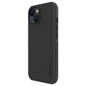 Nillkin Super Frosted Shield Pro Apple iPhone 15 műanyag tok, fekete kép