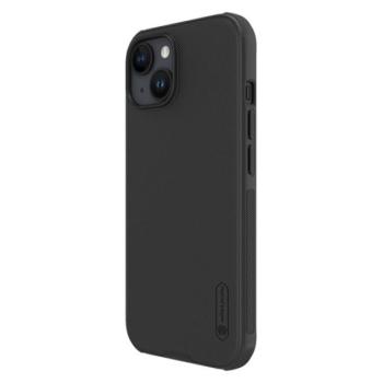 Nillkin Super Frosted Shield Pro Mágneses Apple iPhone 15 műanyag tok, fekete kép