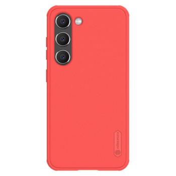 Nillkin Super Frosted Shield Pro Samsung Galaxy S23+ Armor tok piros kép