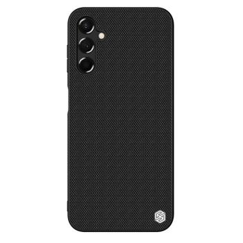 Nillkin Textured Case Samsung Galaxy A14 5G / Galaxy A14 megerősített nejlon borító fekete tok kép