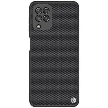NILLKIN TEXTURED műanyag telefonvédő (érdes felület, közepesen ütésálló, szilikon keret, 3D minta) FEKETE Samsung Galaxy A22 4G (SM-A225), Samsung Galaxy M22 (SM-M225F) kép