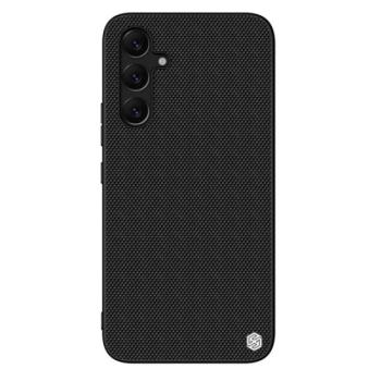 NILLKIN TEXTURED műanyag telefonvédő (érdes felület, közepesen ütésálló, szilikon keret, 3D minta) FEKETE Samsung Galaxy A54 5G (SM-A546) kép