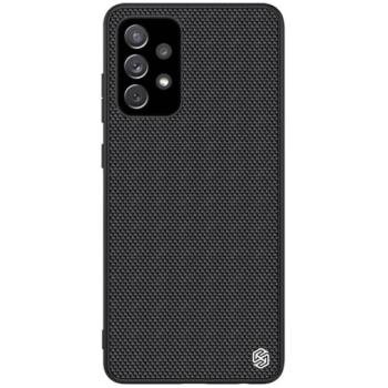 NILLKIN TEXTURED műanyag telefonvédő (érdes felület, közepesen ütésálló, szilikon keret, 3D minta) FEKETE Samsung Galaxy A72 4G (SM-A725F), Samsung Galaxy A72 5G (SM-A726F) kép