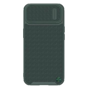 Nillkin Textured S mágneses tok iPhone 14 Plus MagSafe tok kameravédővel, zöld színű kép