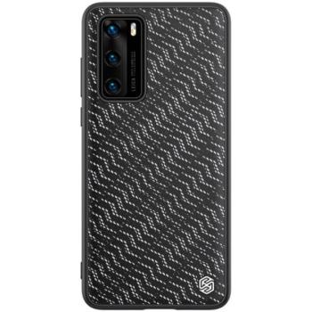 NILLKIN TWINKLE szilikon telefonvédő (közepesen ütésálló, műanyag hátlap, környezetbarát, csillogó) EZÜST Huawei P40 kép