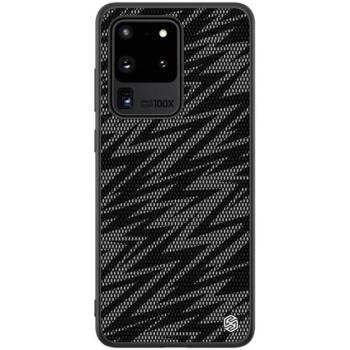 NILLKIN TWINKLE szilikon telefonvédő (közepesen ütésálló, műanyag hátlap, környezetbarát, csillogó) FEKETE Samsung Galaxy S20 Ultra (SM-G988F), Samsung Galaxy S20 Ultra 5G (SM-G988B) kép