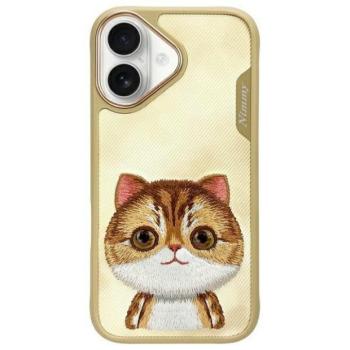 Nimmy Big Eyed Pet 2.0 Cat tok iPhone 16 - bézs kép