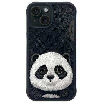 Nimmy Big Eyed Pet 2.0 Panda tok iPhone 15 - fekete kép