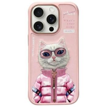 Nimmy Cool&amp;Cute 2.0 Cat tok iPhone 16 Pro - rózsaszín kép