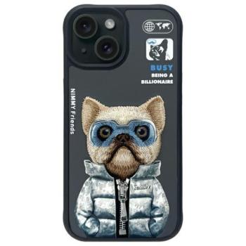Nimmy Cool&amp;Cute 2.0 Dog tok iPhone 15 - fekete kép