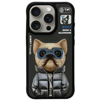 Nimmy Cool&amp;Cute 2.0 Dog tok iPhone 15 Pro Max - fekete kép