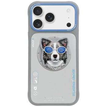 Nimmy Glasses Cool Dog MagSafe-kompatibilis tok iPhone 17 - szürke kép