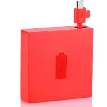 Nokia DC-18 piros micro usb power bank 1720 mAh kép
