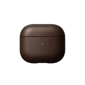 Nomad Leather Apple Airpods 3 bőr tok, barna kép