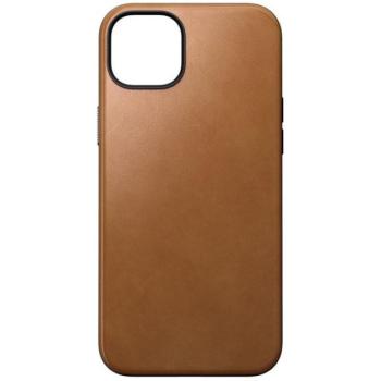 Nomad Modern Apple iPhone 15 Plus MagSafe bőr tok, angol barna kép