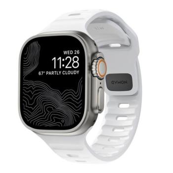 Nomad Sport Apple Watch 42/44/45/49mm M/L szíj, fehér kép