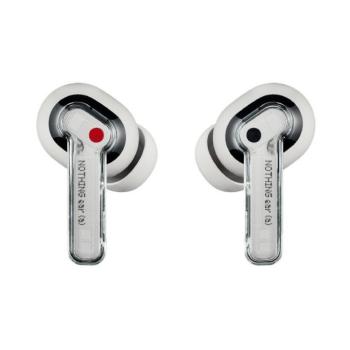 Nothing Ear (a) vezeték nélküli fülhallgató mikrofonnal, zajszűréssel, LDAC, ANC, IP54, fehér (B162) kép