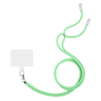 Nyakpánt (univerzális, tokba helyezhető tartó rész, szövet) VILÁGOSZÖLD CAT S60, Apple iPhone 7 Plus 5.5, Apple iPhone 7 4.7, Evolveo Strongphone Q5, Blackberry DTEK50 , HTC Desire 825, Vodafo kép