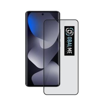 OBAL:ME 5D Xiaomi Redmi Note 15 / Poco M8 5G kijelzővédő üvegfólia, fekete kép