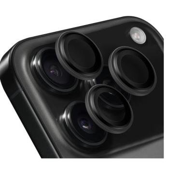 OBAL:ME Apple iPhone 17 Pro / 17 Pro Max tempered glass kamera védő üvegfólia, titánium szürke kép