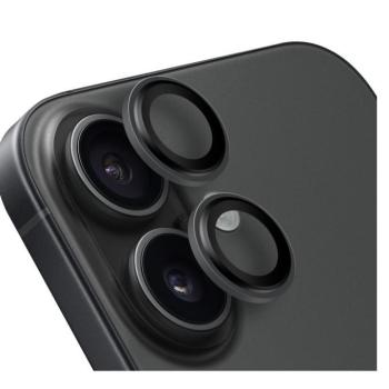 OBAL:ME Apple iPhone 17 tempered glass kamera védő üvegfólia, fekete kép