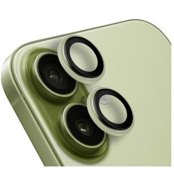 OBAL:ME Apple iPhone 17 tempered glass kamera védő üvegfólia, zöld kép