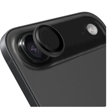 OBAL:ME Apple iPhone Air (2025) tempered glass kamera védő üvegfólia, fekete kép