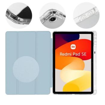 OBAL:ME MistyTab Xiaomi Redmi Pad SE (11.0) oldalra nyíló, kitámasztható tok, kék kép