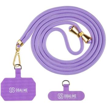 OBAL:ME NeckTag Allure Rope nyakba / vállra akasztható univerzális telefontartó, lila kép
