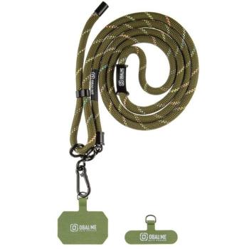OBAL:ME NeckTag Rope nyakba / vállra akasztható univerzális telefontartó, katonai zöld kép