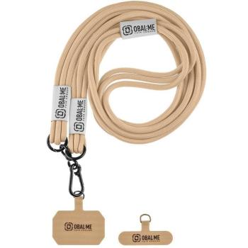 OBAL:ME nyakba / vállra akasztható univerzális telefontartó, khaki (bézs-barna) kép