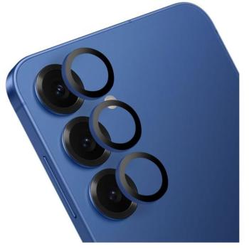 Obal:Me Samsung Galaxy S25 tempered glass kamera védő üvegfólia, navy (kék) kép