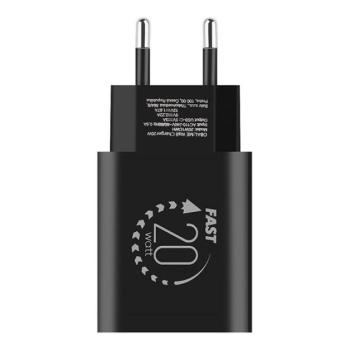 OBAL:ME USB-C hálózati adapter, 20W, fekete kép