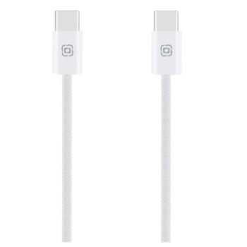 OBAL:ME USB-C-USB-C szövet kábel, 60W, PD, 1m, fehér kép