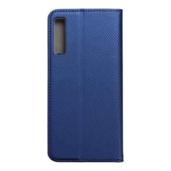 okos kihajtható tok Samsung Galaxy A7 2018 (A750) sötétkék telefontok kép