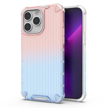 Ombre Protect Case iPhone 13 Pro Armor tok rózsaszín és kék tok kép