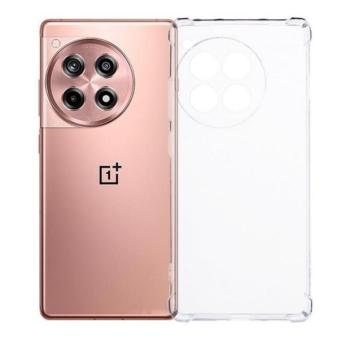 OnePlus 12R / Ace 3, Szilikon tok, közepesen ütésálló, légpárnás sarok, átlátszó kép