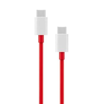 ONEPLUS adatkábel (Type-C - Type-C, 160W, 12A, gyorstöltő, 100cm, törésgátló) PIROS kép