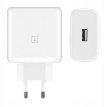 ONEPLUS hálózati töltő USB aljzat (65W, PD gyorstöltő) FEHÉR kép