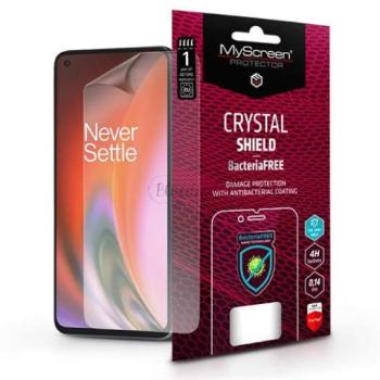 OnePlus Nord 2 5G képernyővédő fólia - MyScreen Protector Crystal Shield BacteriaFree - 1 db/csomag - átlátszó kép