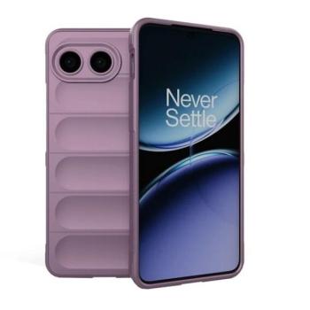 OnePlus Nord 4, Szilikon tok, közepesen ütésálló, 3D minta, lila kép
