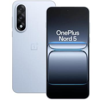 OnePlus Nord 5 5G DS 12+256GB kártyafüggetlen okostelefon, kék kép