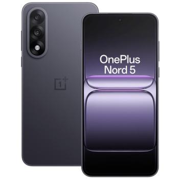 OnePlus Nord 5 5G DS 8+256GB kártyafüggetlen okostelefon, fekete kép