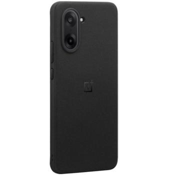 OnePlus Nord CE 5 / Ace 5 Racing, Műanyag hátlap védőtok + szilikon keret, ultravékony, Magsafe töltővel kompatibilis, OnePlus Sandstone Magnetic, fekete, gyári kép